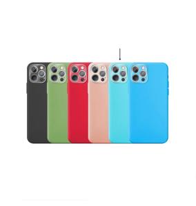 Funda silicona suave IPhone 11 Pro azul turquesa