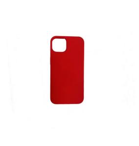 Funda silicona suave iPhone 13 6.1" rojo