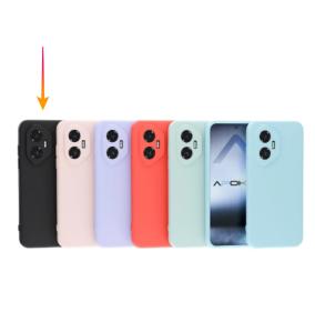 Funda Silicona Suave Para Honor 300 en color negro