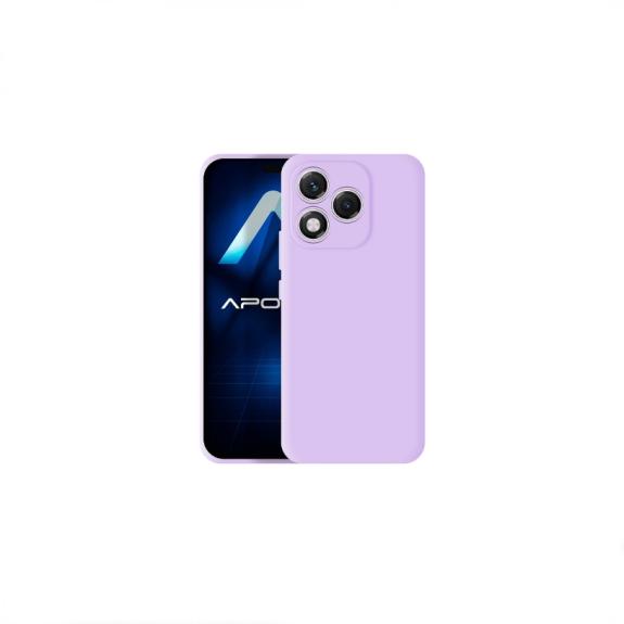 Funda Silicona Suave Para Huawei Honor 400 morado