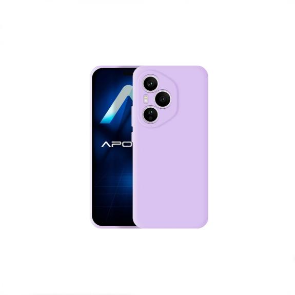 Funda Silicona Suave Para Huawei Honor 400 Pro morado