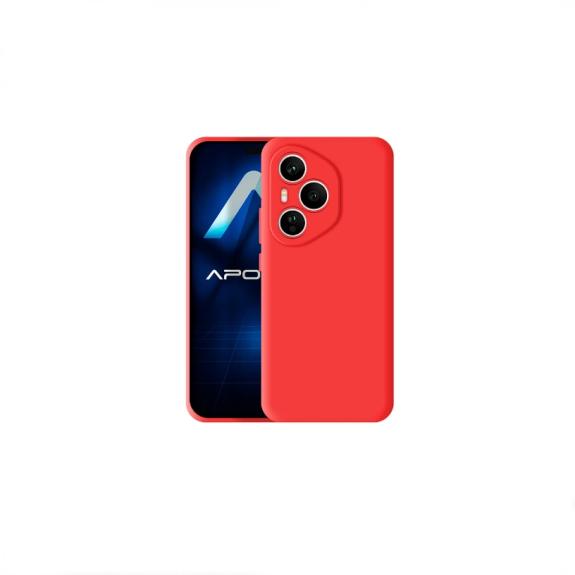 Funda Silicona Suave Para Huawei Honor 400 Pro rojo