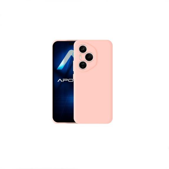 Funda Silicona Suave Para Huawei Honor 400 Pro rosa claro