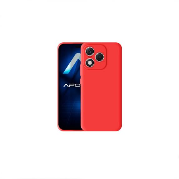 Funda Silicona Suave Para Huawei Honor 400 rojo