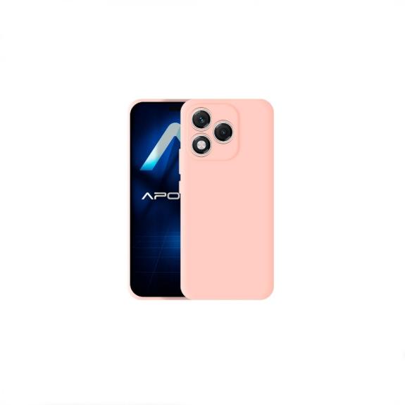 Funda Silicona Suave Para Huawei Honor 400 rosa claro