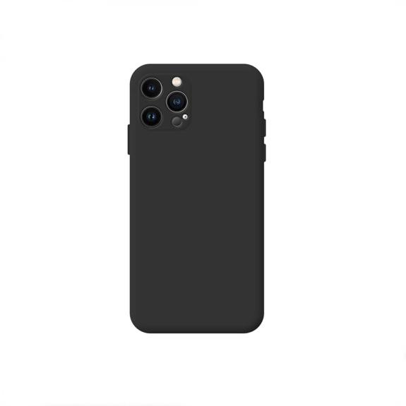 Funda Silicona Suave para IPhone 12 negro