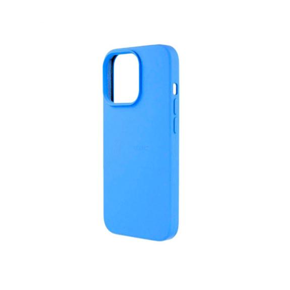 Funda de silicona tacto suave para iPhone 13 PRO 6.1 (Azul)