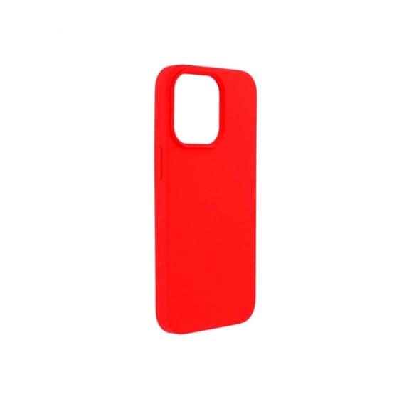 FUNDA SILICONA SUAVE PARA IPHONE 13 PRO 6.1" ROJO