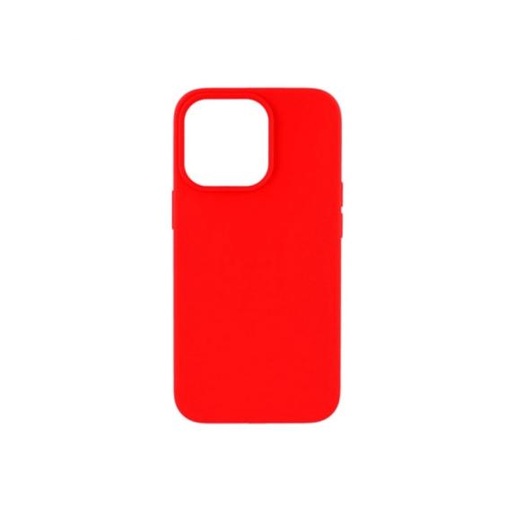 FUNDA SILICONA SUAVE PARA IPHONE 13 PRO 6.1" ROJO