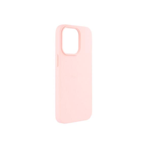 FUNDA SILICONA SUAVE PARA IPHONE 13 PRO 6.1" ROSA CLARO