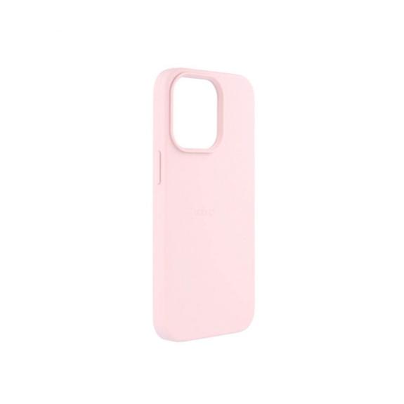 FUNDA SILICONA SUAVE PARA IPHONE 13 PRO MAX 6.7" ROSA