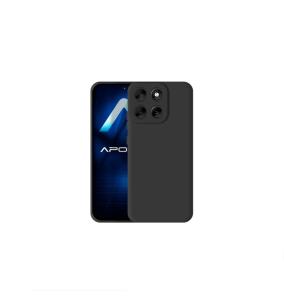 Funda Silicona Suave Para Motorola Moto G56 negro