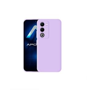 Funda Silicona Suave Para Oppo A5 5G Morado