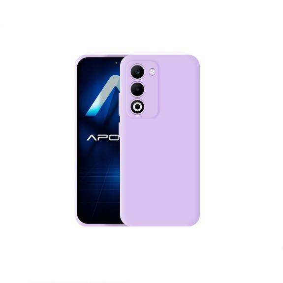 Funda Silicona Suave Para Oppo A5 5G Morado