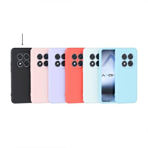 Funda Silicona Suave para Oppo A5 Pro negro