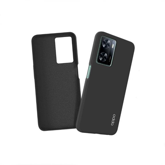 Funda Silicona Suave Para Oppo A57 / A57S en Negro