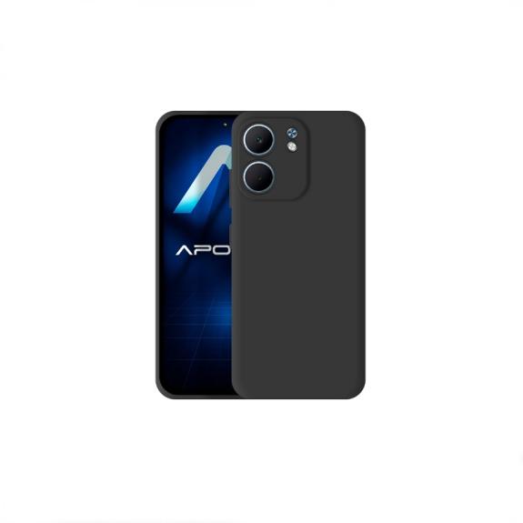 Funda Silicona Suave Para Oppo A5X negro