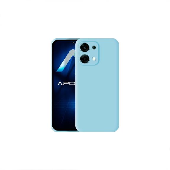 Funda Silicona Suave Para Oppo A6 2026 / A6X / A6K 4G azul