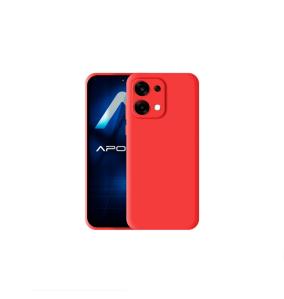 Funda Silicona Suave Para Oppo A6 Pro rojo