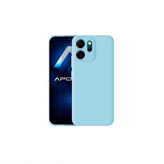 Funda Silicona Suave Para Oppo Reno 16F en azul