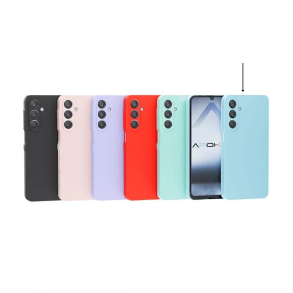 Funda Silicona Suave Para Samsung A36 / A56 azul