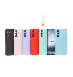 Funda Silicona Suave Para Samsung Galaxy A26 azul