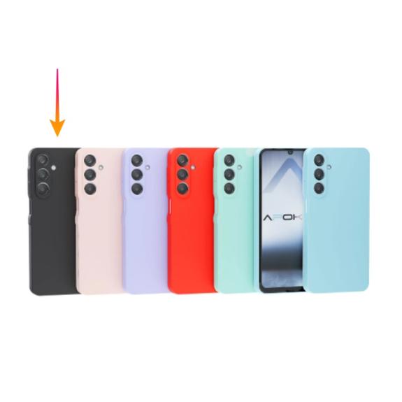 Funda Silicona Suave Para Samsung Galaxy A26 en color negro