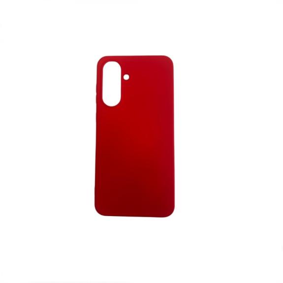 Funda Silicona Suave Para Samsung Galaxy A36 en color rojo
