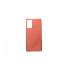 Funda silicona suave para Samsung Galaxy Note 20 en color rosa