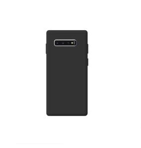 Funda Silicona Suave Para Samsung Galaxy S10 negro