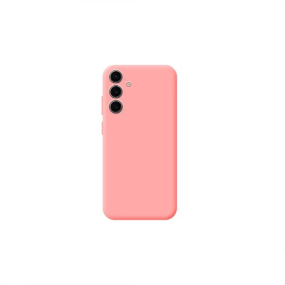 Funda Silicona Suave para Samsung Galaxy S25 rosa