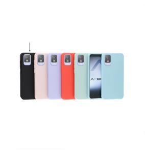 Funda Silicona Suave Para TCL 403 en negro