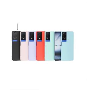 Funda Silicona Suave Para TCL 60 SE en negro