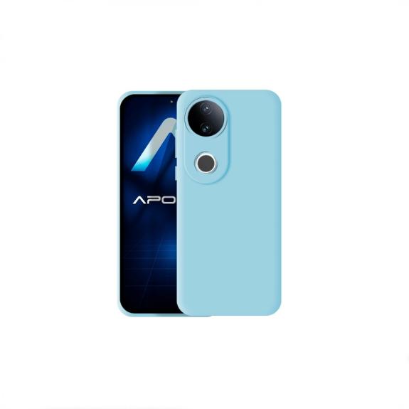 Funda Silicona Suave Para Vivo V50 azul