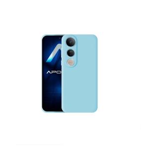 Funda Silicona Suave Para Vivo V50 Lite azul