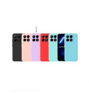 Funda Silicona Suave Para Xiaomi Mi 17 en morado