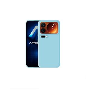 Funda Silicona Suave Para Xiaomi Mi 17 Pro azul