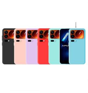 Funda Silicona Suave Para Xiaomi Mi 17 Pro Max azul