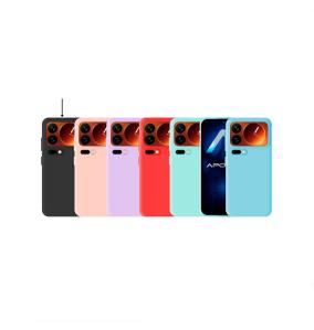 Funda Silicona Suave Para Xiaomi Mi 17T en negro