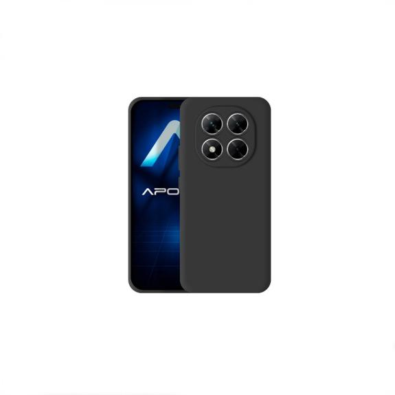 Funda Silicona Suave Para Xiaomi Pocophone X7 negro