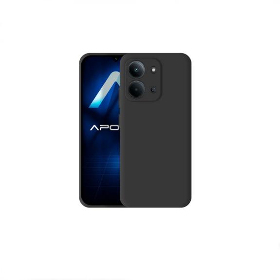 Funda Silicona Suave Para Xiaomi Redmi 15C 4G Negro