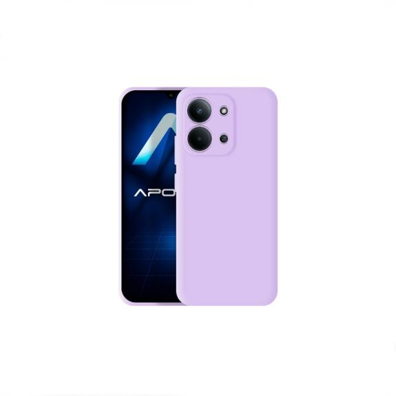 Funda Silicona Suave Para Xiaomi Redmi 15C 5G Morado