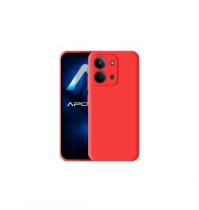 Funda Silicona Suave Para Xiaomi Redmi 15C 5G Rojo