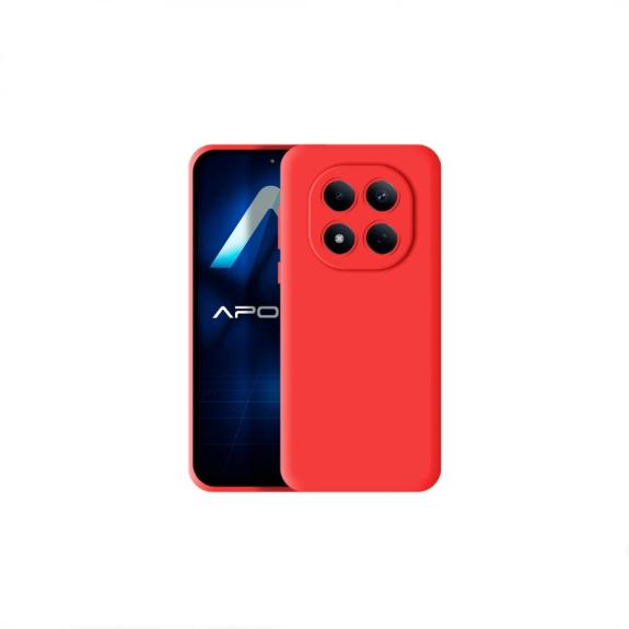 Funda Silicona Suave Para Xiaomi Redmi Note 15 Pro 5G rojo