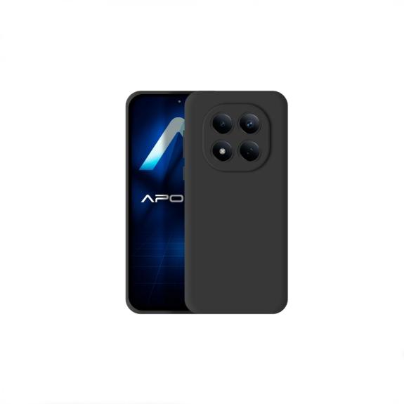 Funda Silicona Suave Para Xiaomi Redmi Note 15 Pro Plus negro