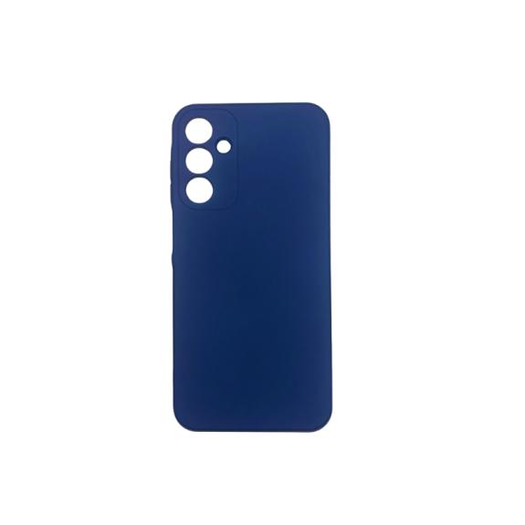 Funda silicona Suave Samsung Galaxy  A15 azul oscuro