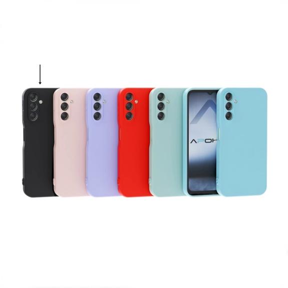 Funda silicona Suave Samsung Galaxy  A15 negro