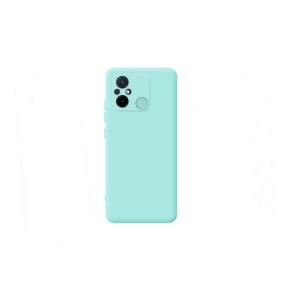 Funda silicona suave Xiaomi Redmi 12C / 11A en color Azul