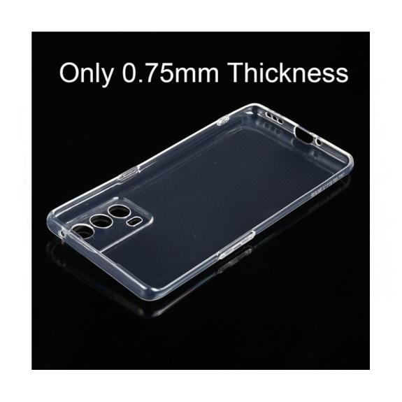 FUNDA SILICONA TPU 0.75mm PARA REALME X7 PRO ULTRA TRANSPARENTE