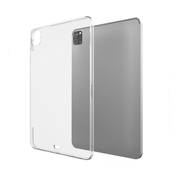 FUNDA SILICONA TPU PARA IPAD PRO 12.9 2021 / 2020 TRANSPARENTE